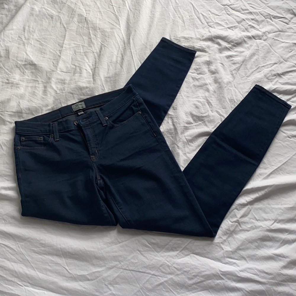 BRAND NEW J. Crew Toothpick jeans, dark denim-TALL